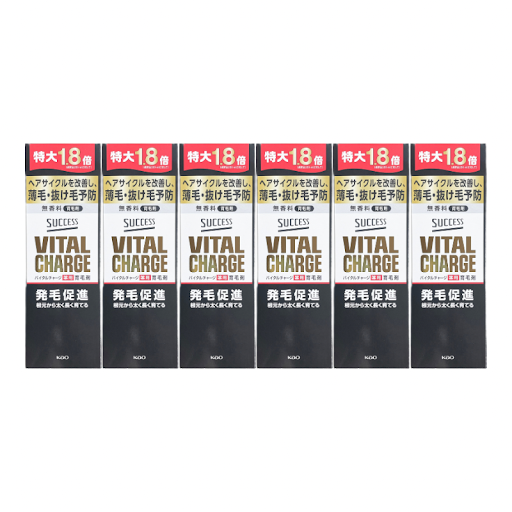 サクセス バイタルチャージ薬用育毛剤 360ml（200mlの1.8倍）6個セット